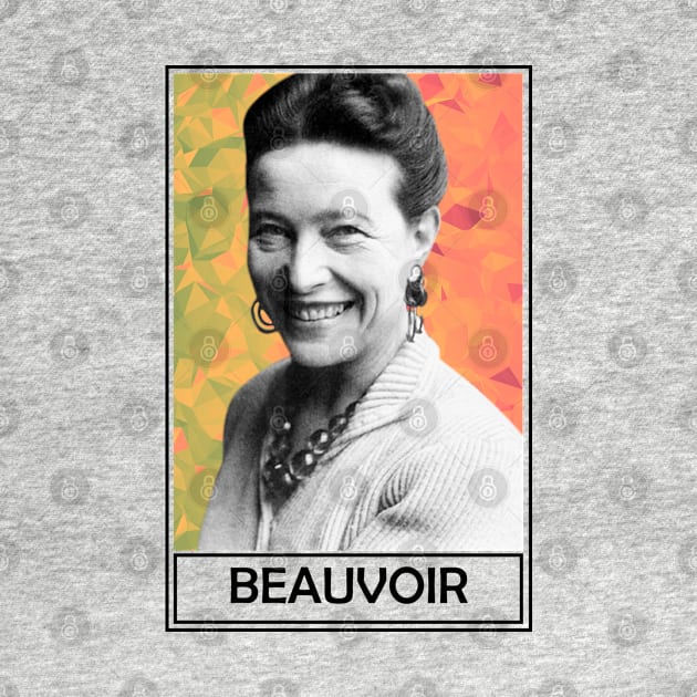 Simone de Beauvoir by TheLiterarian